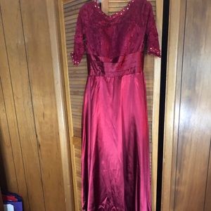 Handmade bridesmaids dress